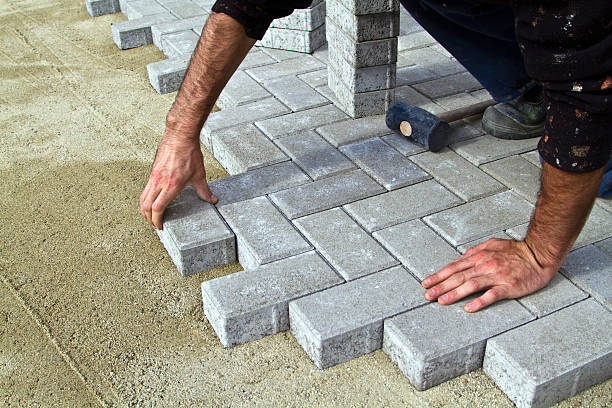 Permeable Paver Driveway in Chaparral, NM